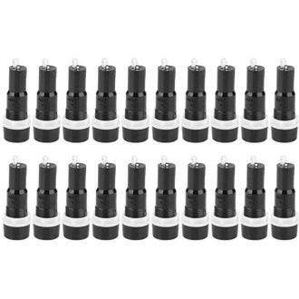 OEM Portafusibles De 20 Piezas, Portafusibles Para Montaje En Panel Con Tapa De Rosca - Mf-527, Caja De Fusibles De 5 X 20 Mm, Caja De Protecci&oacute;n De Fusib