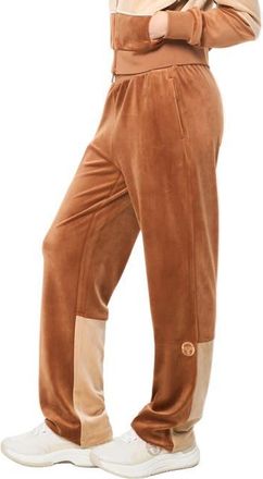 Sergio Tacchini Lina Velour Track Pant in Candied Ginger at Nordstrom, Size X-Large
