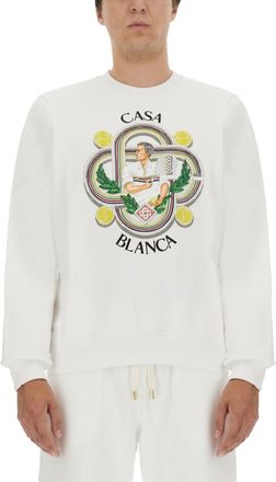 Casablanca Cotton Logo Sweatshirt