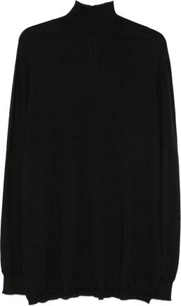 Rick Owens Roll-neck Long-sleeve Sweater