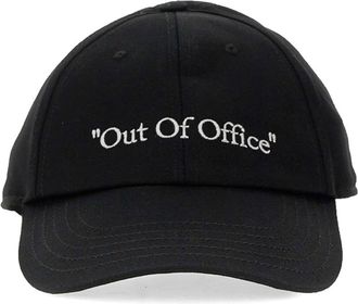 Off-white Baseball Hat With Logo