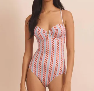 Evarae Womens Holly One Piece In Prism Geo