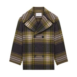 Saint Laurent Mujer, Abrigos, Multicolor, Talla: M