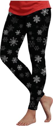 Generic Womens Christmas Costume Leggings Workout Running Tights Yoga Pants Elasticity Skinny Printed Stretchy Pants Xmas Christmas Costume Leggings Fitness R