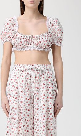 Dolce & Gabbana Top crop floreale Dolce & Gabbana