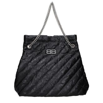 Balenciaga Umh&auml;ngetaschen Damen Leder Schwarz