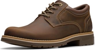 Clarks Mens Morris Low Ap Shoes, Color Beeswax Le, Size: 8.5 UK