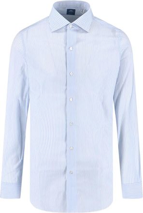Finamore Camicia a righe - Blu