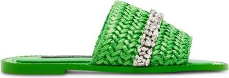 Jessica Rich Womens Starlight Slide In Green