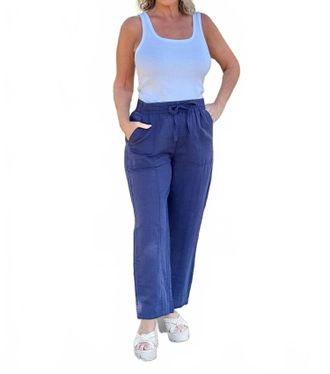 Hatley Straight Leg Pant In Patriot Blue