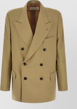 Dries Van Noten wool mohair blazer