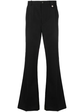 EGONlab. Flared broek - Zwart