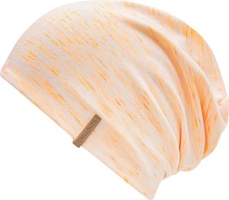 Chillouts Beanie CHILLOUTS Memphis Hat, cream, orange, Web, Materialmix, meliert, M&uuml;tzen Beanie, schnell trocknend, robust, formbest&auml;ndig, doppellagig