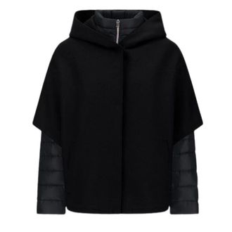 Herno Light Jackets, female, Black, Size: 2XL Herno Jackets