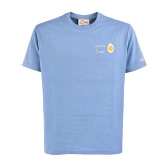 MC2 Saint Barth T-Shirts, male, Blue, Size: M Portofino T-Shirt