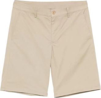 Aspesi Button Shorts - Heren - Korte Broeken - Beige - S - Katoen - Korte Broeken