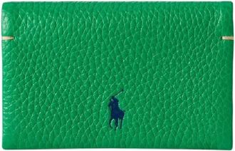Polo Ralph Lauren Polo Play Leather Snap Card Case