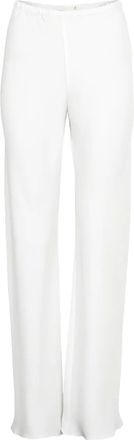 Peter Cohen Pantaloni Bias a gamba ampia - Bianco