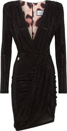 Philipp Plein Kleedjes, Dames, Zwart, XL, Party Kleedjes