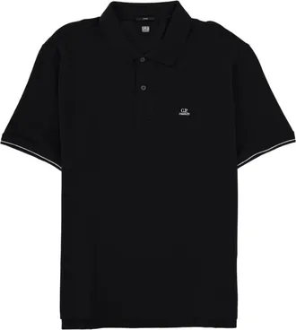 C.P. Company Polo Col Logo Cotton-Blend Shirt