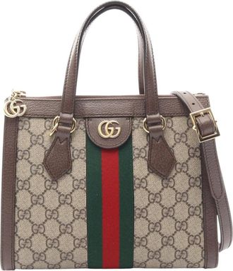 Gucci Pre-owned Gucci Small GG Supreme Ophidia Satchel Ladies NTHVJQJVY39PG546