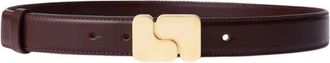 SOEUR Ninon Riem - unisex - Riemen - Bruin - 90 CM - Leer - Accessoires