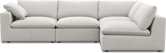Castlery Customized Light Gray Right-Facing Chaise Sectional Sofa | Dawson by Castlery, Grey, Furniture Sofas