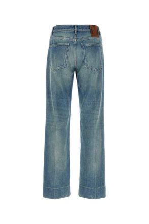Valentino Garavani Mens Denim Jeans Mediumbluedenim Exterior: Cotton