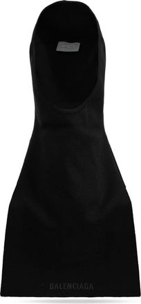 Balenciaga Accessoires, Dames, Zwart, ONE Size, Wol, Wool Hood