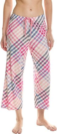 Hue Hue Sketchy Plaid Pajama Capri