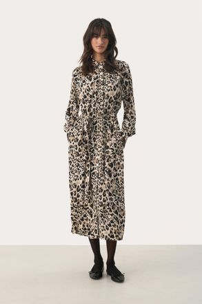 Part Two Jurk Regular fit animal