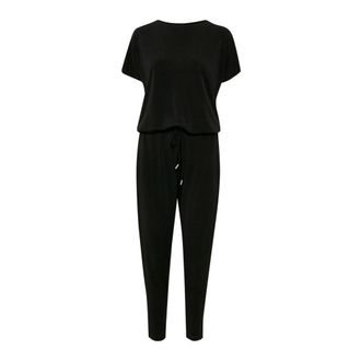 Inwear Black Jumpsuit with Waist Tie - female - InWear - Jumpsuits - Black - 2XS - Jumpsuits & Playsuits