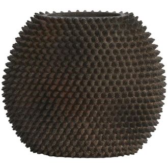 Light & Living Light&living - Vaso caldras marrone in plastica di - 30,5x17x26,5