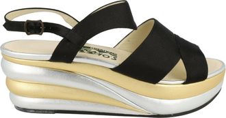 Ferragamo Balance Archive Limited Edition 1938 Wedge Sandals