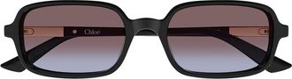 Chlo&eacute; Sunglasses Ch0363 S 001 Black/Red Woman