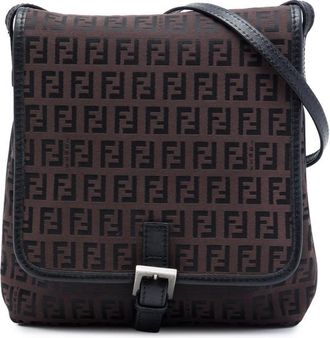 Fendi Pre-owned Fendi Zucchino Canvas Crossbody Ladies HKWJL7V2149RPG6F