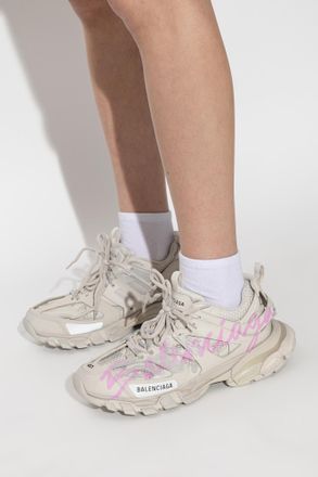 Balenciaga Track Sports Shoes, Womens, Cream