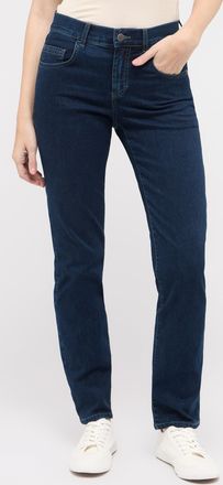 Angels Slim-fit-Jeans ANGELS DOLLY, Damen, Gr. 34, L&auml;nge 30, blau (schwarz indigo), Denim/Jeans, Obermaterial: 92% Baumwolle, 8% Elasthan, straight fit, Jean