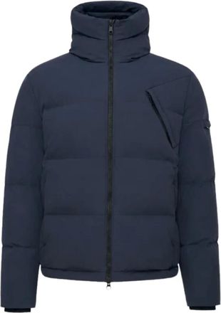 Genti Pufferjack N5032-1835 - Heren - Jassen - Blauw - Maat: XL Leer