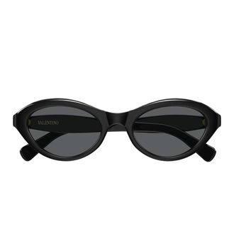 Valentino Sunglasses Vg0008 S 001 Black/Grey Women