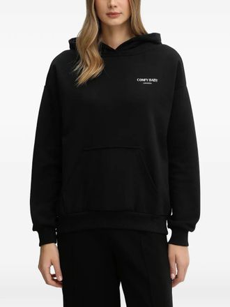La Mania hooded top - Zwart