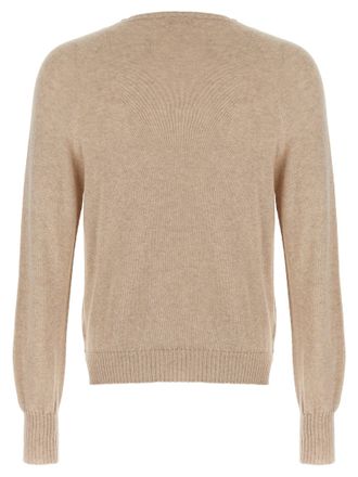 Maryya Cashmere-Cotton Blend Sweater - Beige