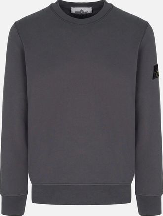 Stone Island Mens S0051 Compass Sweatshirt Grey - Size: 40