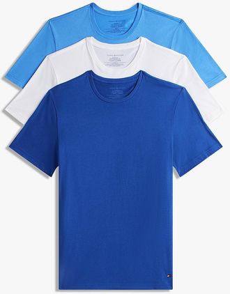 Tommy Hilfiger Mens Cotton Classics Undershirt 3-Pack - Multi - S