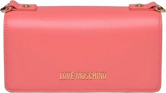 Love Moschino Shoulder Bag With Clip Closure And Gold-Tone Hardware