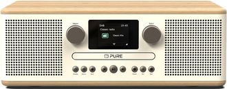 Pure Reproductor De Cd Y Radio Digital - Pure - Classic C-d6 - Blanco Algod&oacute;n/roble