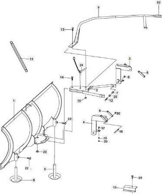 STIGA Sports Soporte De Montaje Derecho Original Stiga - 1319-1950-01