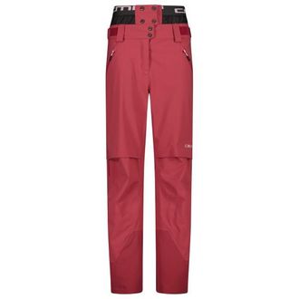 F.lli Campagnolo Pant 3 Layer Skihose f&uuml;r Damen | rot