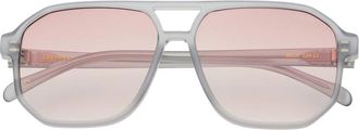 Freyrs Eyewear Billie Aviator Sunglasses in Gray at Nordstrom