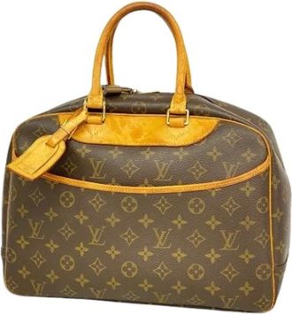 Louis Vuitton Pre-owned Handbags, female, Brown, Size: ONE SIZE Pre-owned Deauville Handbag